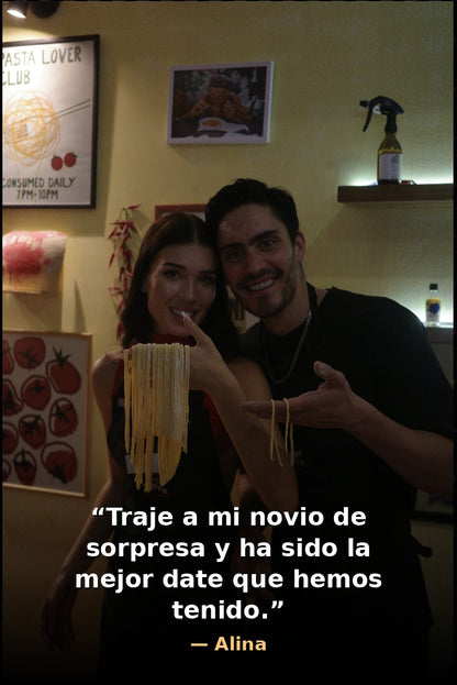 Taller de pasta Italiana + cena en Medellin🍷🍝