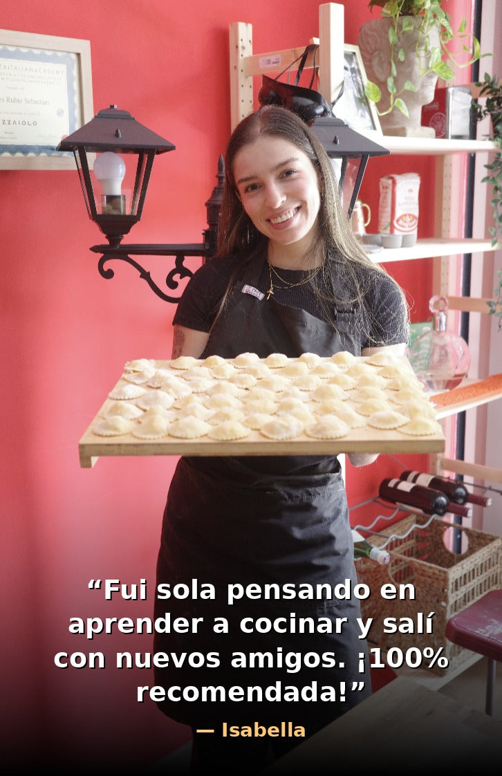 Taller de pasta Italiana + cena en Medellin🍷🍝